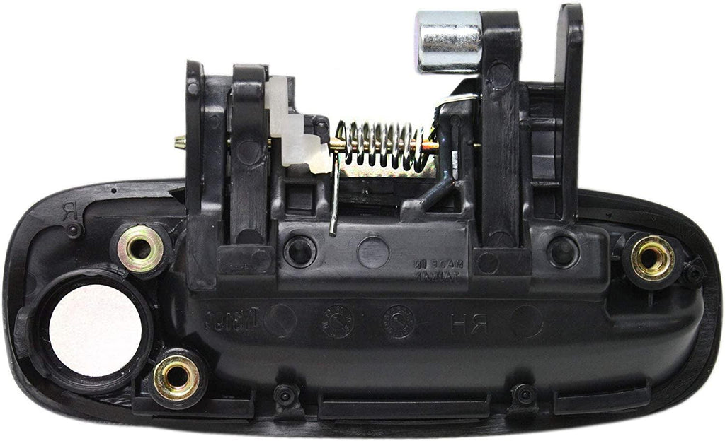 Exterior Door Handle Compatible with 1998-2002 Toyota Corolla, Fits 1998-2002 Chevrolet Prizm Front, Driver Side Partslink TO1310132