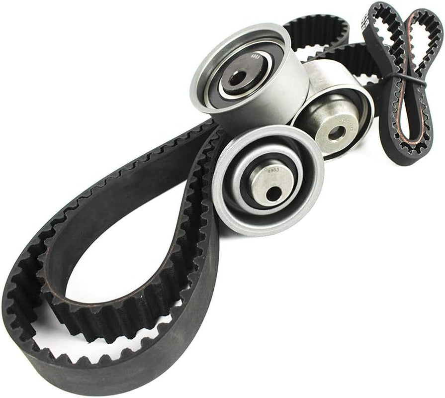 DNJ TBK107A Timing Belt Kit for 1992-1995 / Hyundai/Elantra / 1.6L / DOHC / L4 / 16V / 1596Cc