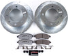 Power Stop K1890-36 Rear Z36 Truck & Tow Brake Kit, Carbon Fiber Ceramic Brake Pads and Drilled/Slotted Brake Rotors