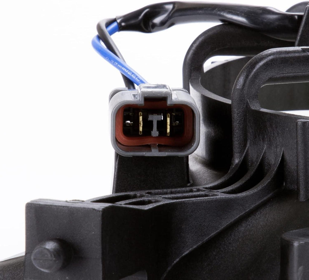 610600 Cooling Fan Assembly Compatible with 2002-2006 Acura RSX, Black