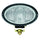 Oval 100 Halogen Work Lamp (CR) - greatparts