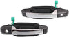 Front Exterior Door Handle Compatible with 2003-2009 Kia Sorento, Set of 2, Driver and Passenger Side