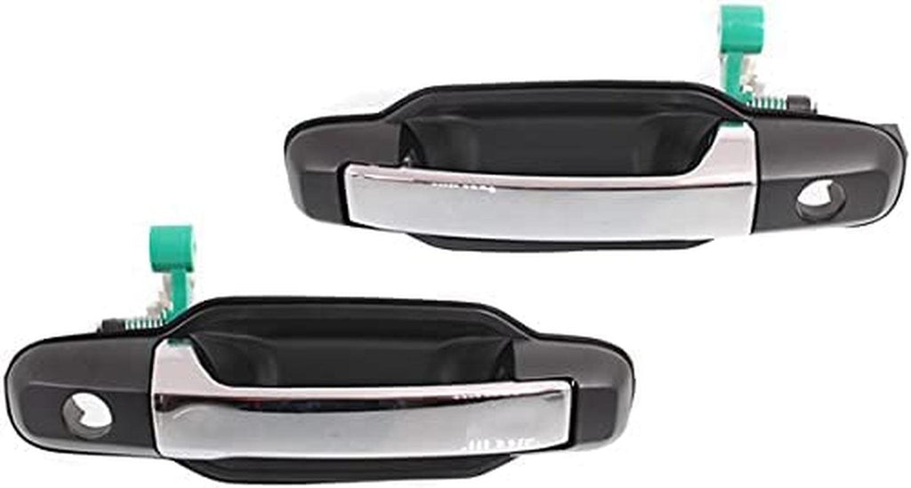 Front Exterior Door Handle Compatible with 2003-2009 Kia Sorento, Set of 2, Driver and Passenger Side