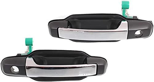 Front Exterior Door Handle Compatible with 2003-2009 Kia Sorento, Set of 2, Driver and Passenger Side
