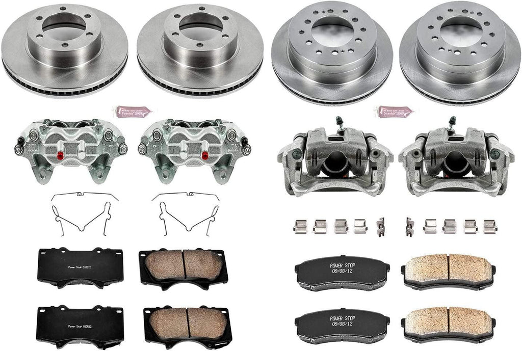 KCOE2325 Autospecialty 1-Click OE Replacement Brake Kit with Calipers