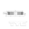 TYC Automatic Transmission Oil Cooler for Cascada, Verano, Cruze 19059