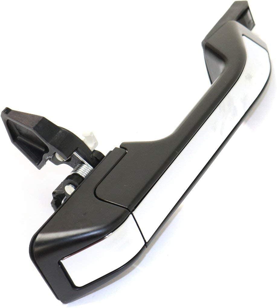 Exterior Door Handle Compatible with HONDA ODYSSEY 2011-2017 Set of 4 Front and Rear Right Side and Left Side Primed