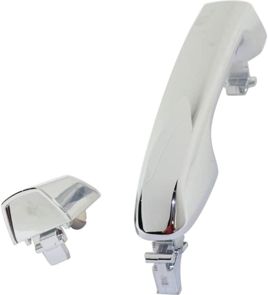 for Lexus GX460 Exterior Door Handle Front, Passenger Side Chrome (2010-2018) | Trim:All Submodels