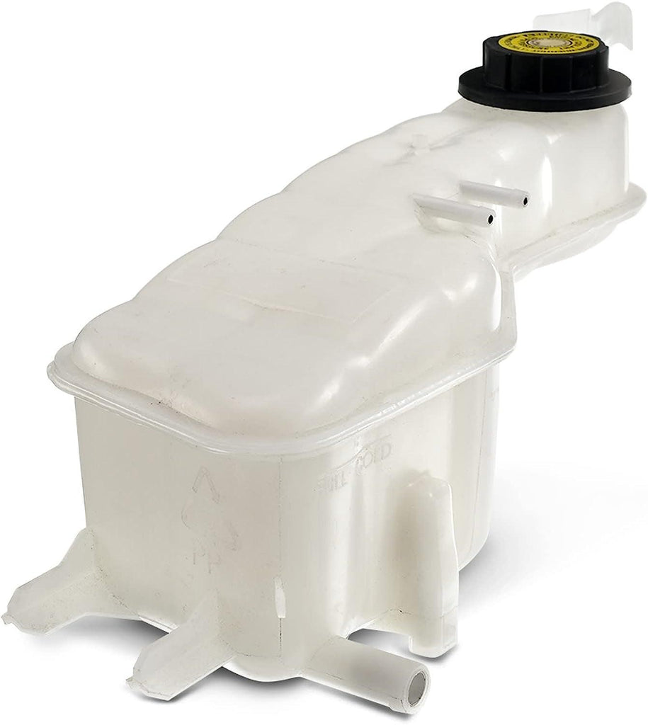 A-Premium Engine Coolant Overflow Recovery Reservoir Tank [W/Cap & Sensor] Compatible with Buick Skylark 1996-1998 & Oldsmobile Achieva & Pontiac Grand Am & Chevy Corsica 1995-1996, [2.4L 3.1L Only]