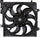 601260 Compatible with Subaru Left Replacement Cooling Fan Assembly , Black