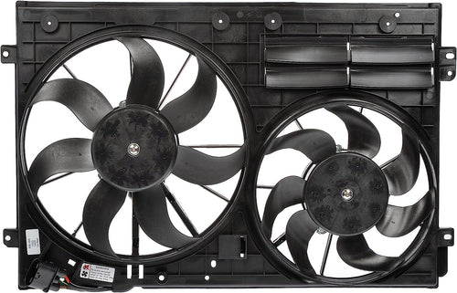 Dorman 620-805 Engine Cooling Fan Assembly Compatible with Select Audi / Volkswagen Models