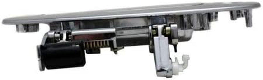 Exterior Door Handles Set of 2 Front Left and Right Side Plastic Chrome W/Keyhole Compatible with Toyota Echo