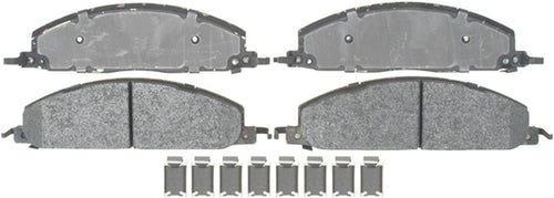 Gold 17D1400MH Semi-Metallic Rear Disc Brake Pad Set