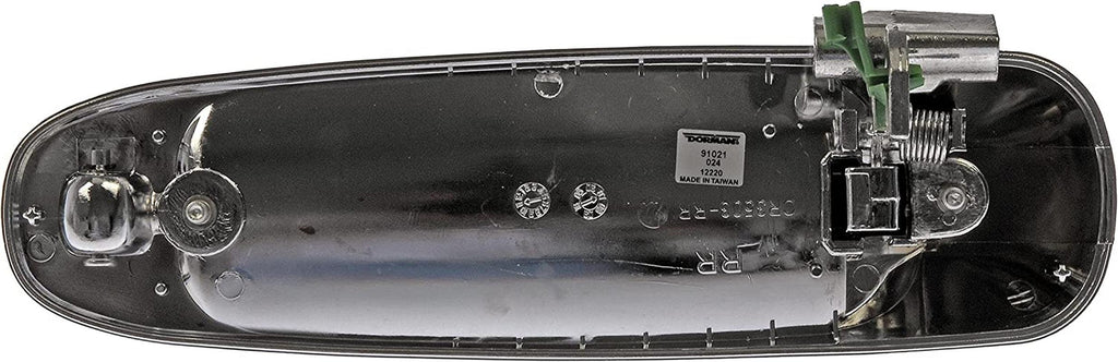 91021 Rear Passenger Side Exterior Door Handle Compatible with Select Dodge / Mitsubishi Models, Chrome (OE FIX)