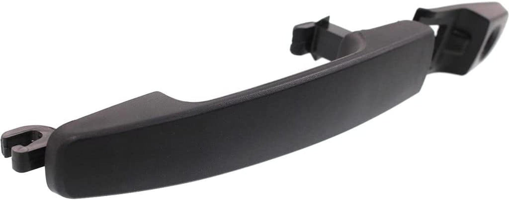 for Ford Focus 2008 2009 2010 2011 Exterior Door Handle Driver Side | Outer | Front | Textured Black | W/Cover | W/Keyhole | Plastic | Replacement for FDH010111, 615343866499