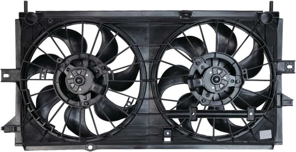 620380 Cooling Fan Assembly Compatible with 2000-2003 Chevrolet Impala , Black