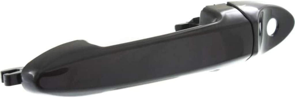 for Ford Escape Exterior Door Handle Front, Driver Side Smooth Black 2001-2012 | with Key Hole| Trim:All Submodels