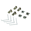 Centric Disc Brake Hardware Kit for 6, Protege, RX-7, Challenger 117.45018