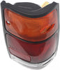for Isuzu Pickup Tail Light Assembly 1988 89 90 91 92 93 94 1995 Passenger Side | W/Black Trim IZ2801103 | 8971210720