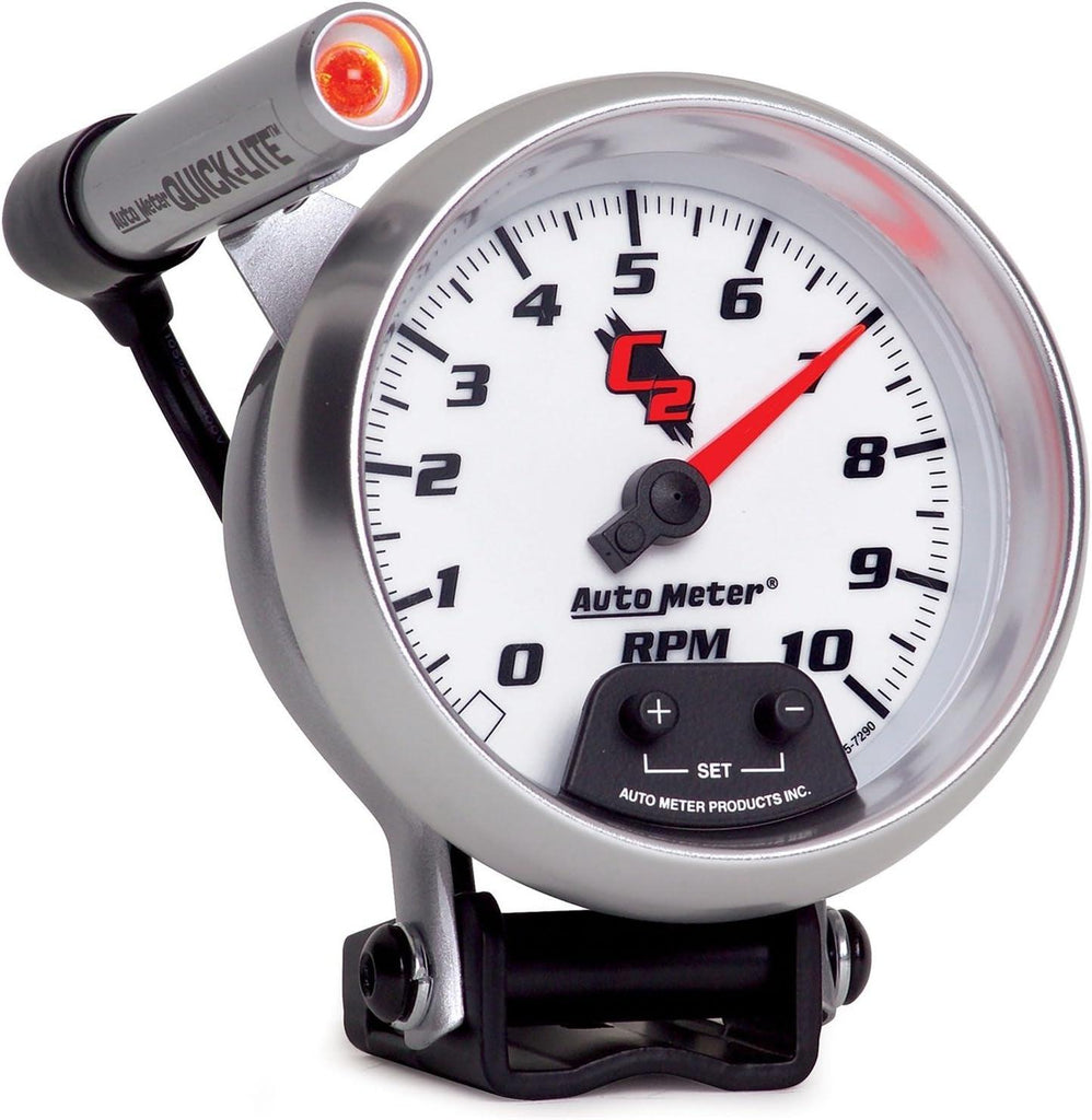 7290 C2 3-3/4" 10000 RPM Shift-Lite Mini-Monster Tachometer
