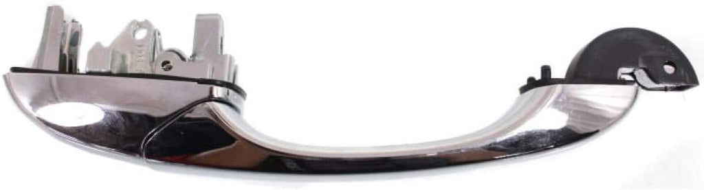 For Chryslr Town & Country Exterior Door Handle Rear, Driver or Passenger Side - Side Sliding Door Chrome (2008-2016) | Trim:All Submodels