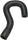 Professional 14234S Molded Coolant Bypass Hose