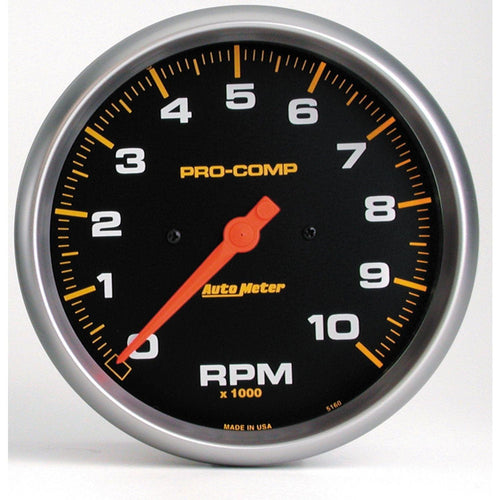 5 in. IN-DASH TACHOMETER 0-10000 RPM PRO-COMP - greatparts