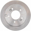 Silver 18A1663A Rear Disc Brake Rotor