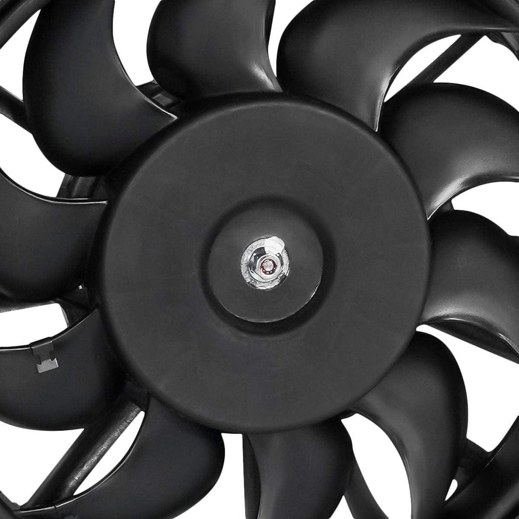 OEM-RF-0294 Factory Style Radiator Cooling Fan Assembly Cooling Efficiency Improved Direct Replacement [Compatible with 2002-2009 A4 / 2002-2009 A4 Quattro Fits 3. 0L 3. 2L Engines]