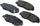 Advantage 14D914CH Ceramic Front Disc Brake Pad Set
