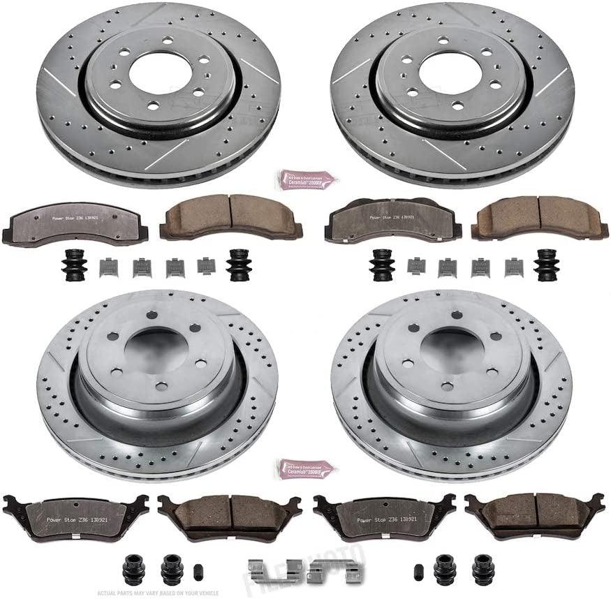 K6268-36 Z36 Truck and Tow Front and Rear Brake Kit
