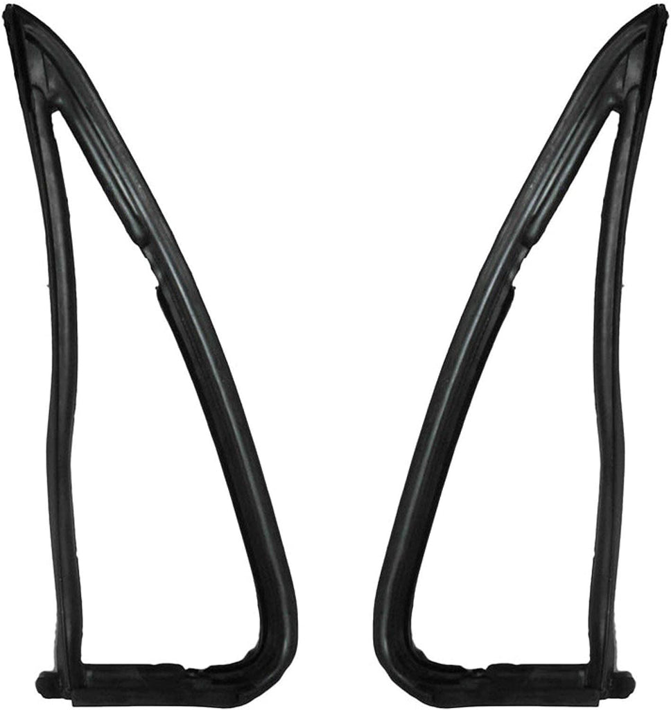 Front Vent Glass Window Weatherstrip Seals Set Pair Compatible with Chevy GMC Pickup Truck