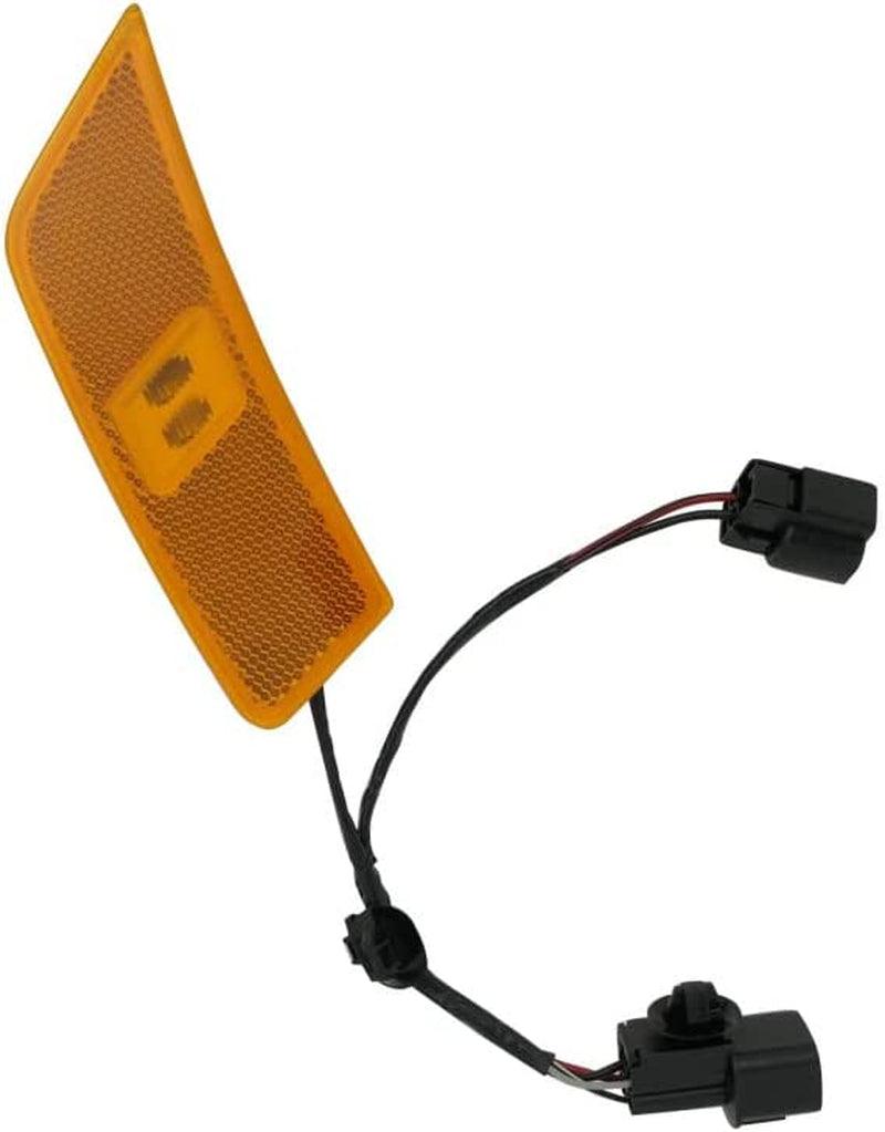 for Kia Seltos 2021 2022 Side Marker Light Assembly Driver Side | Front | SX Model | CAPA | Replacement for KI2550111 | 921A1 Q5110