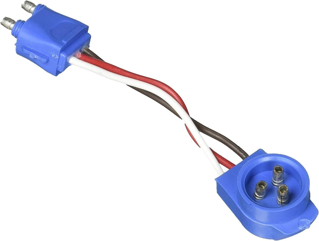 66831 Adapter Plug (Male Pin to 90° Female Pin Termination) , Blue