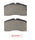 Brembo Front Disc Brake Pad Set for A8 Quattro, S8 (P85053N)