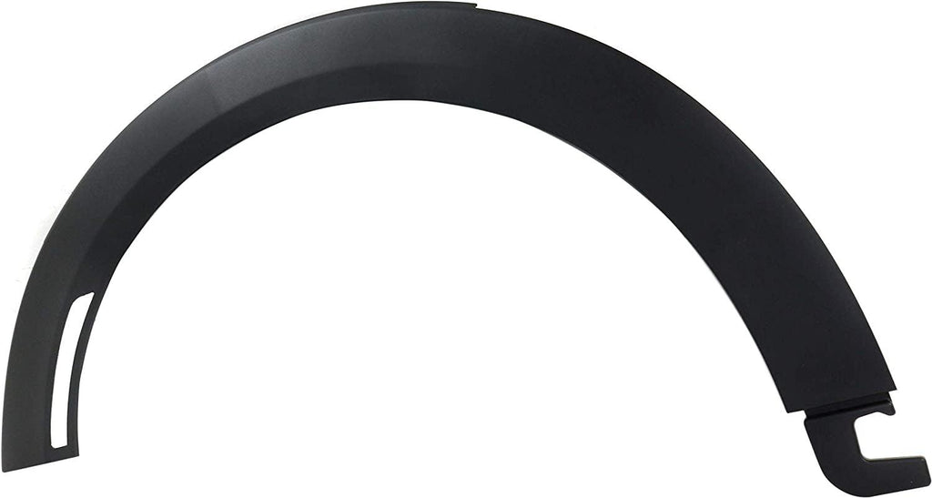Evan-Fischer Front Fender Trim Compatible with 2014-2018 Mini Cooper Plastic Driver Side