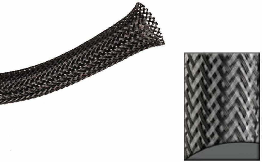 Keep It Clean  Wire Loom, 3/8" Tube, 200' Length, Carbon