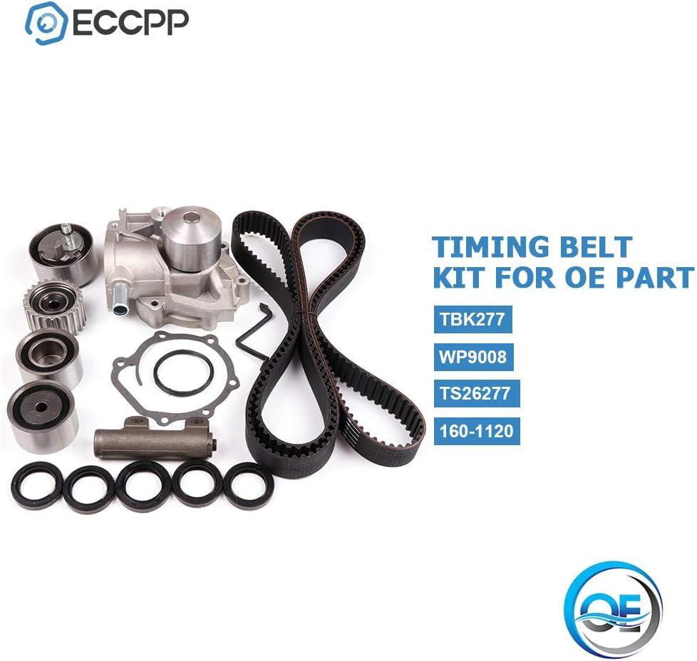 Timing Belt W/Water Pump Kit for 1996-1997 for Subaru Legacy 2.5L DOHC H4 16V EJ25D