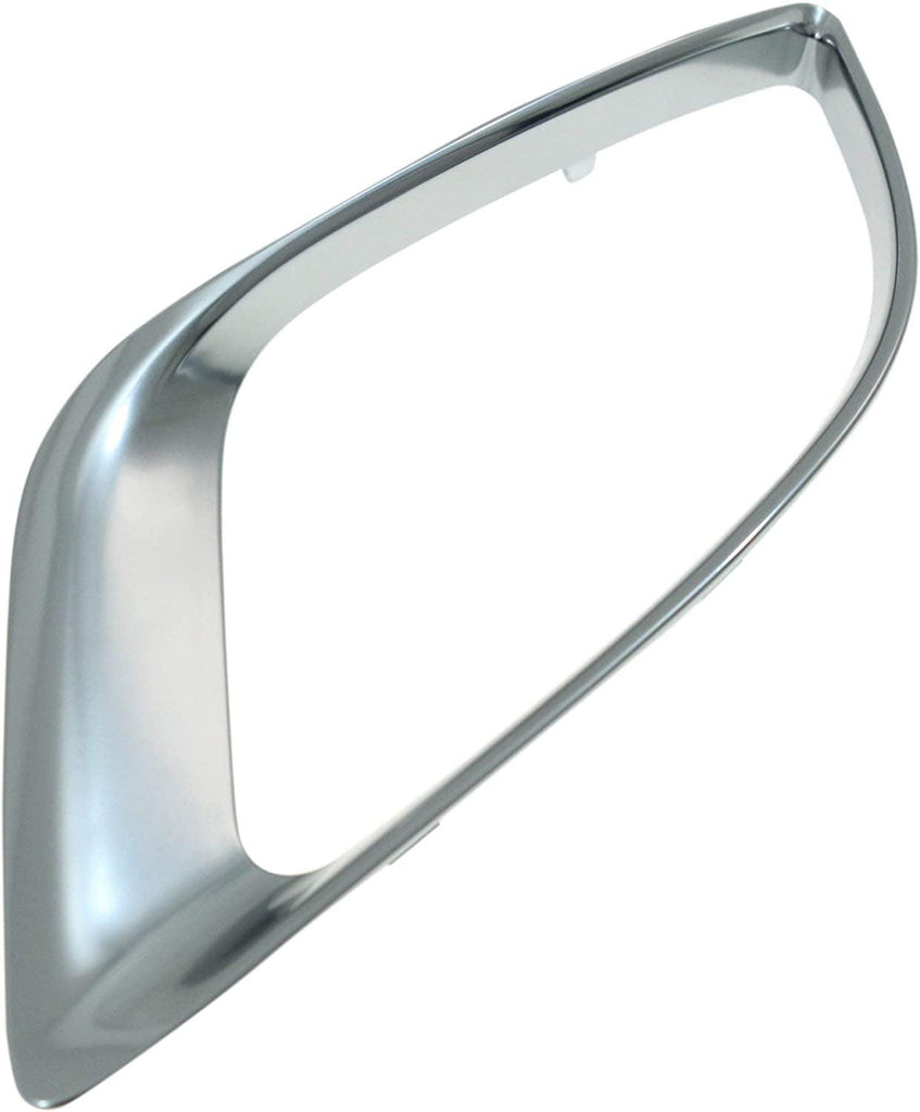 Fog Light Trim Set of 2 Compatible with 2014-2020 Dodge Durango Silver Front, Driver and Passenger Side