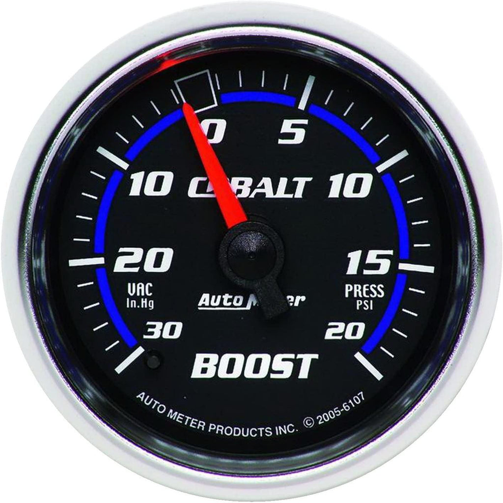 6107 Cobalt Mechanical Boost / Vacuum Gauge, 2.3125 In.