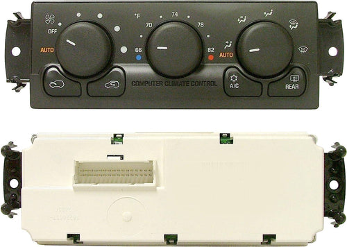 15-72981 GM Original Equipment Heating and Air Conditioning Control Panel with Rear Window Defogger Switch