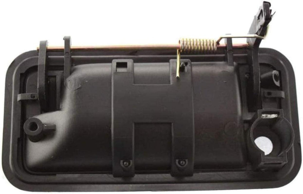 for Chevy K1500 Suburban Exterior Door Handle Front Passenger Side Textured Black 1992-1999 | with Key Hole | Trim: Base/Silverado | GM1311132 | 15742230