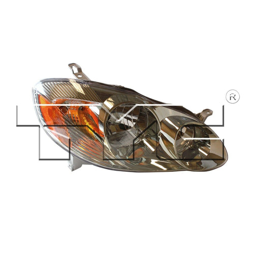 TYC Headlight Assembly for 03-04 Corolla 20-6235-90