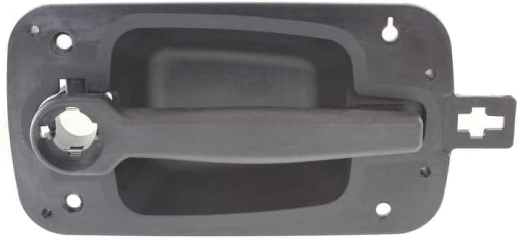 for International 4300 Exterior Door Handle Front, Passenger Side Textured Black (2008-2012) | with Key Hole| Trim: Base