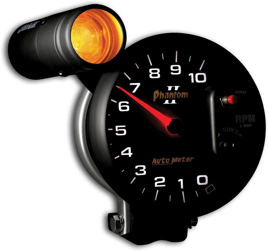 7599 Phantom II 5" 10000 RPM Shift-Lite Tachometer