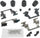 Gold 18K1747X Front Disc Brake Caliper Hardware Kit with Clips, Seals, Bushings, and Lubricant