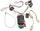 118304 T-One® T-Connector Harness, 4-Way Flat, W/Converter, Compatable with 2004-2010 Toyota Sienna Black