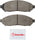 Brembo Front Disc Brake Pad Set for NV200, City Express, LEAF (P56096N)