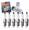 6 Pc DENSO Platinum TT Spark Plugs Compatible with Hyundai Azera 3.3L 3.8L V6 2006-2011