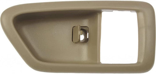 for Toyota Camry 1997 98 99 00 2001 Interior Door Handle Bezel Passenger Side | Front/Rear | Smooth Tan | Plastic | Replacement for 6927733020E0